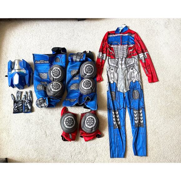 Disguise Optimus Prime Converting Transformers Halloween Costume Child Med 8-10 - Picture 2 of 9
